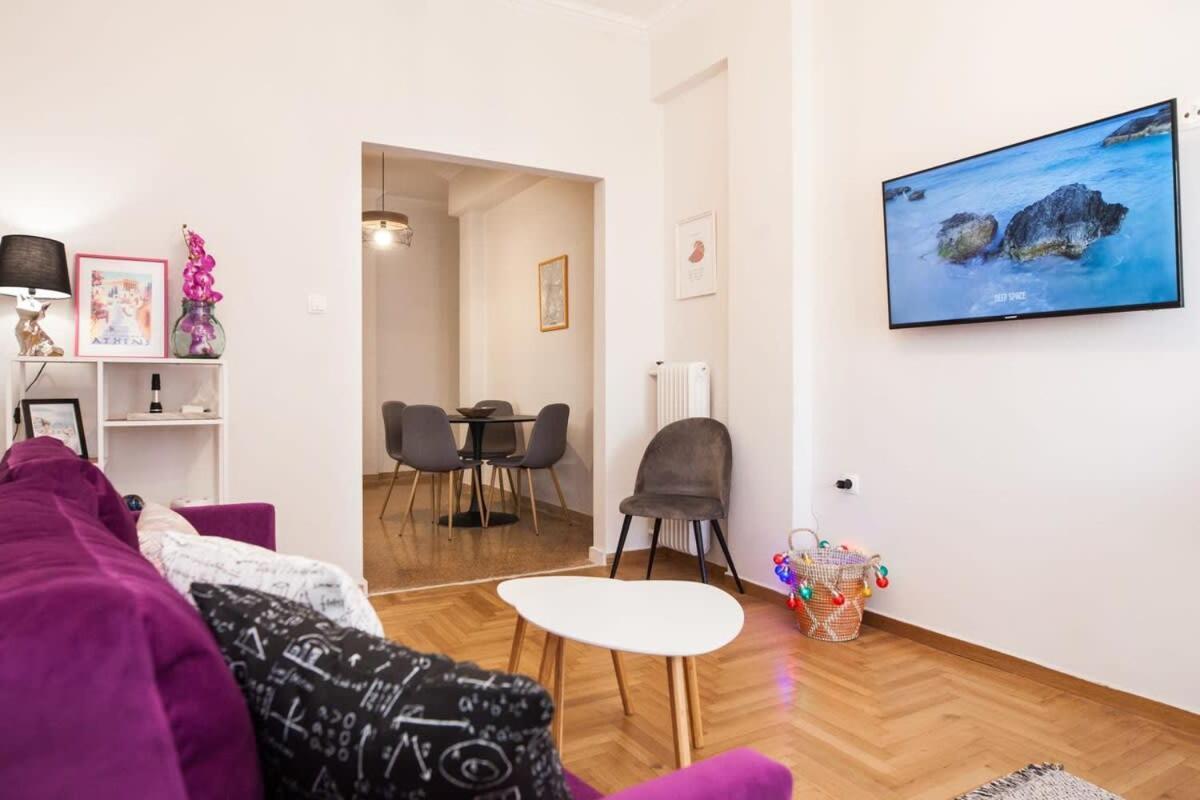 Contemporary Stylish Apartment Located Near Metaxourgeio Area Aten Exteriör bild